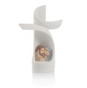 Święta Rodzina w krzyżu Bianco - podświetlana figurka - widok główny