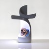 Święta Rodzina w krzyżu Bianco - podświetlana figurka - ujęcie 2