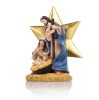 Figurka Świętej Rodziny na tle gwiazdy Classic 15 cm - ujęcie 5