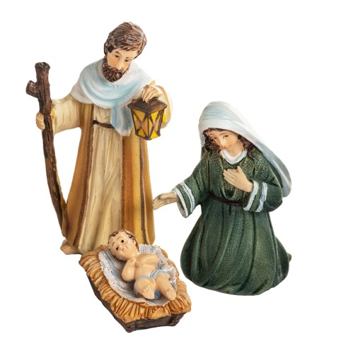 Figurki do szopki Classic 10,5 cm - kolorowy komplet - ujęcie 2