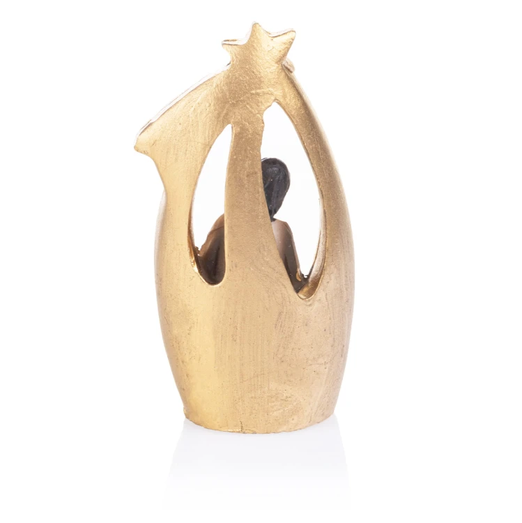 Święta Rodzina w łuku z gwiazdą Classic 6 cm - ujęcie 2