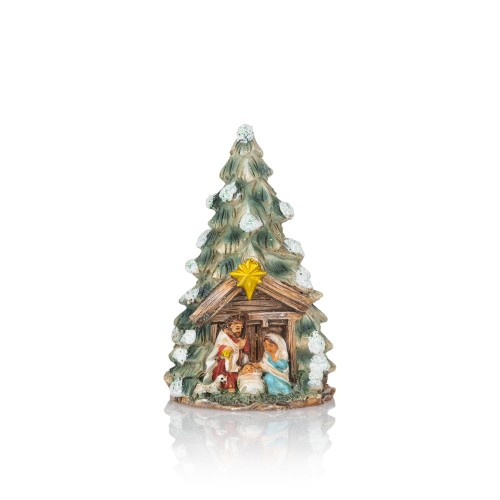 Szopka w kształcie choinki Classic 8 cm - widok główny