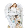 Świecznik ze Świętą Rodziną i aniołem Classic 18 cm - ujęcie 6