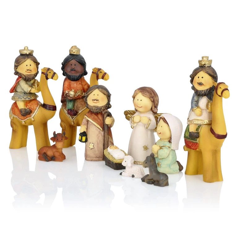 Szopka Classic Kids 11 cm - zestaw stylizowanych figurek - ujęcie 2