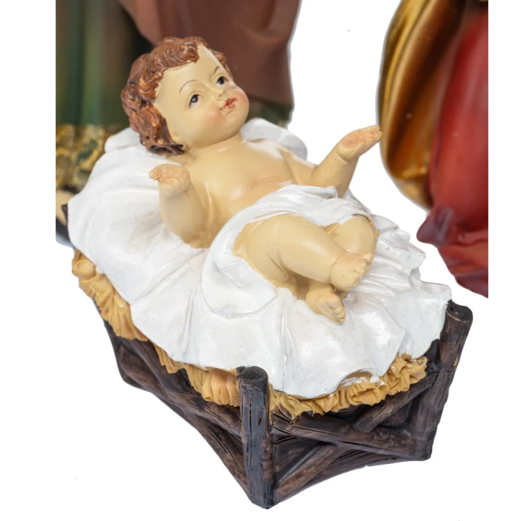 Święta Rodzina Classic 28 cm - komplet do szopki - ujęcie 4