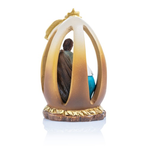Święta Rodzina w owalu z gwiazdą Classic 7,5 cm - ujęcie 2
