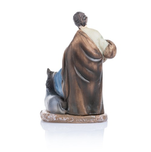 Święta Rodzina z osiołkiem Classic 7,5 cm - ujęcie 2
