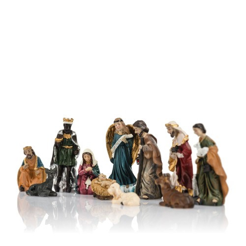 Miniaturowa szopka Classic 5 cm - 11 elementów - ujęcie 2