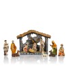Szopka Classic ze stajenką 8,5 cm - 12 elementów - widok główny