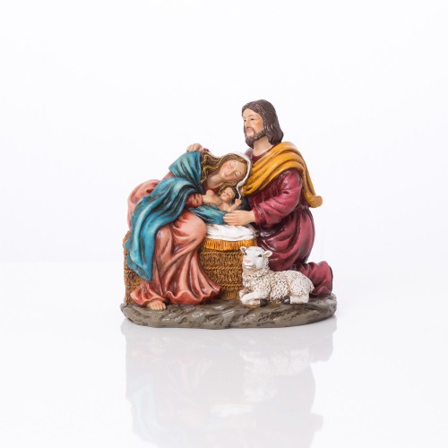 Święta Rodzina przy żłóbku Classic 14 cm - widok główny
