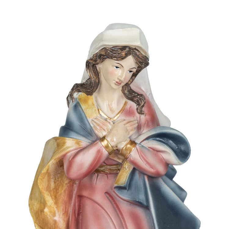 Zestaw figurek do szopki Classic - kompozycja 31 x 12 cm - ujęcie 5