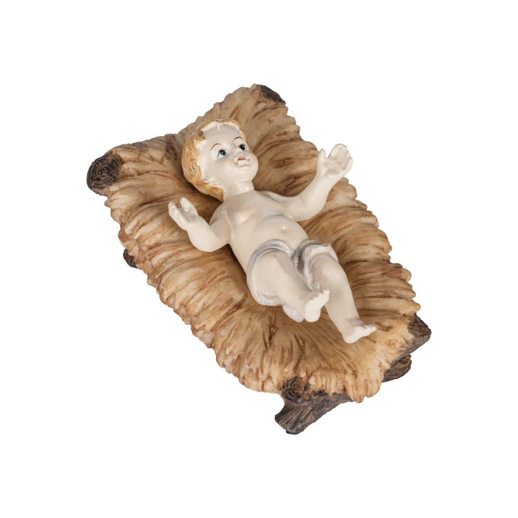 Zestaw figurek do szopki Classic - kompozycja 31 x 12 cm - ujęcie 6
