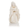 Biało-złocista szopka Classic 30 cm - zestaw figur - ujęcie 3