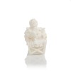 Biało-złocista szopka Classic 30 cm - zestaw figur - ujęcie 4