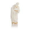 Biało-złocista szopka Classic 30 cm - zestaw figur - ujęcie 5