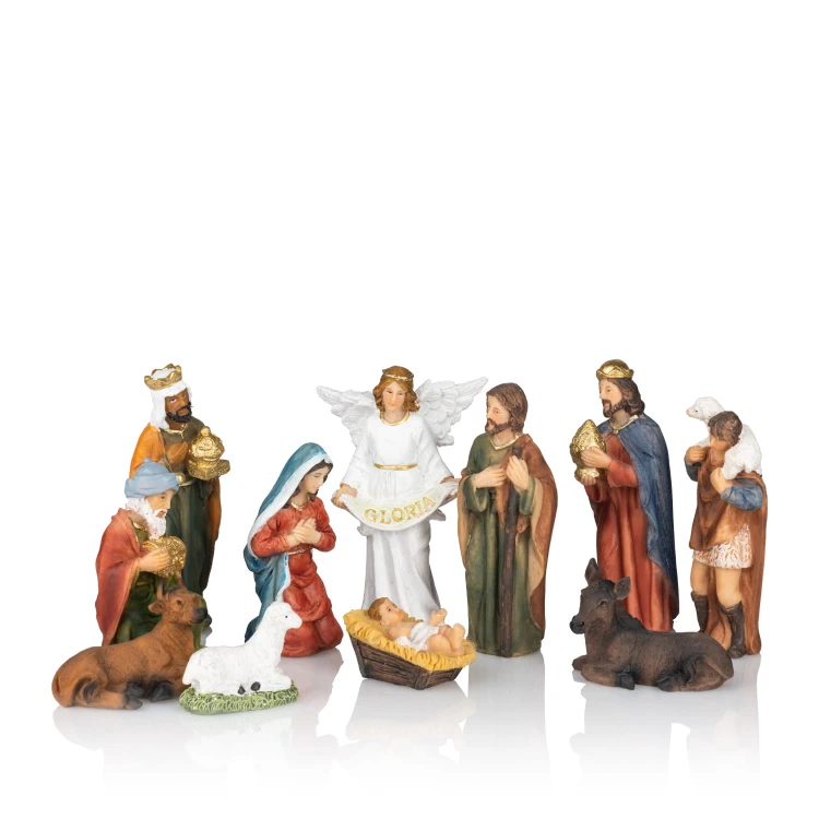 Szopka Classic 11 cm - komplet 11 figurek - widok główny