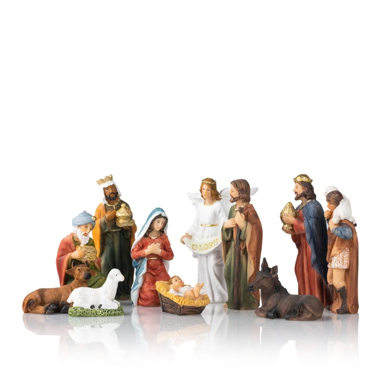 Szopka Classic 11 cm - komplet 11 figurek - ujęcie 2