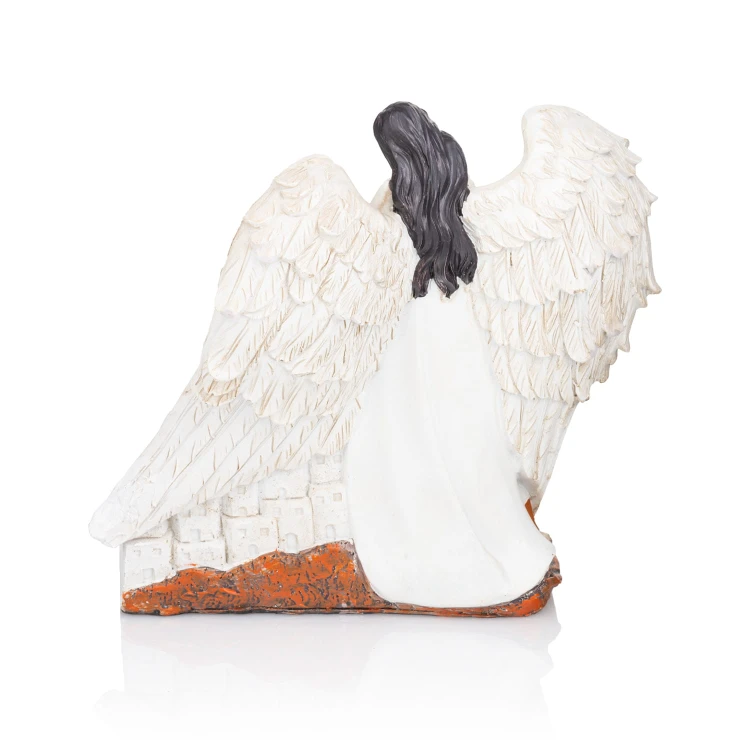 Święta Rodzina pod białymi skrzydłami Classic 18 cm - ujęcie 5