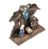 Szopka ze Świętą Rodziną i aniołem Classic 15 cm - ujęcie 3