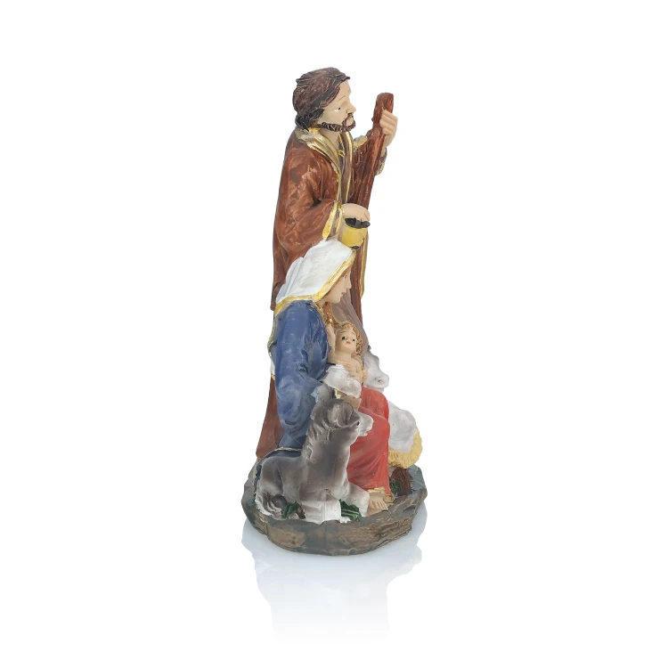 Święta Rodzina ze zwierzętami Classic 12 cm - ujęcie 2