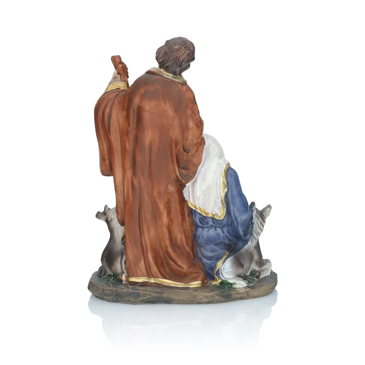 Święta Rodzina ze zwierzętami Classic 12 cm - ujęcie 3