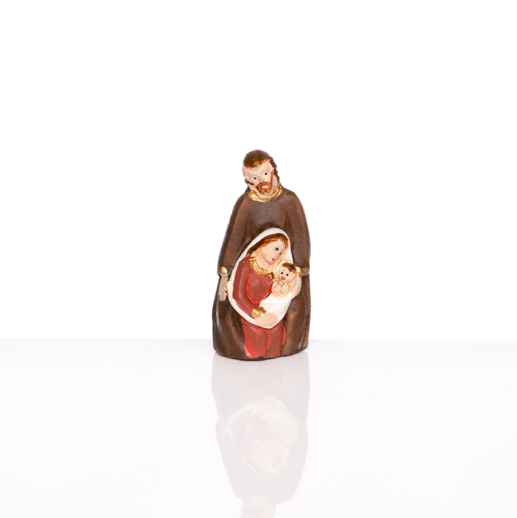 Miniaturowa Święta Rodzina Classic 4 cm - smukła figura - widok główny