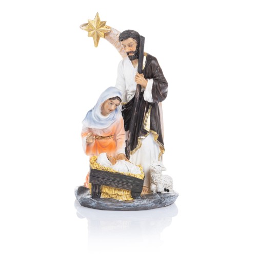 Święta Rodzina z wysokim łukiem gwiazdy Classic 16 cm - widok główny