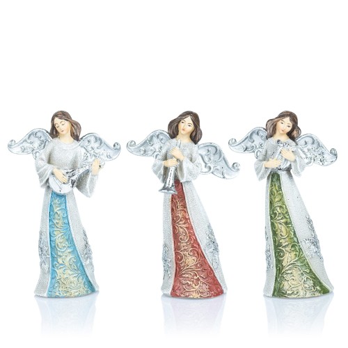 Aniołek muzykujący Decorato 12 cm - wybór instrumentu - widok główny