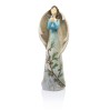 Anioł Decorato 25 cm - gołąb, gwiazda lub serce - wzór gwiazda