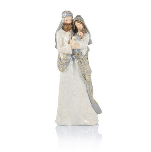 Figura Świętej Rodziny Decorato 30 cm - jasne szaty - widok główny