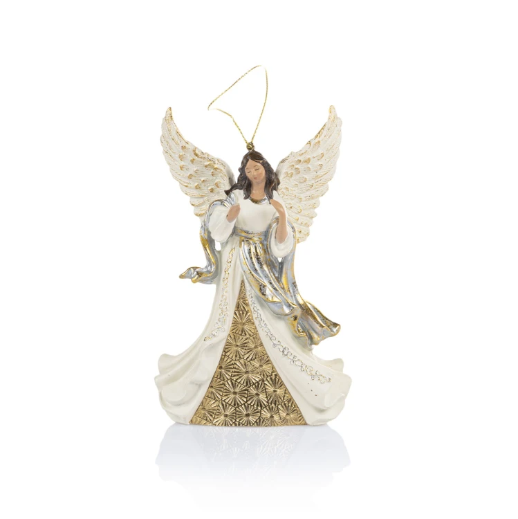 Anioł z gwiazdą - zawieszka Decorato 12 cm - wzór B