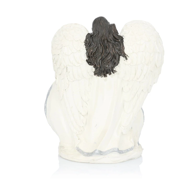 Święta Rodzina z aniołem Classic 14 cm - jasna figura - ujęcie 3