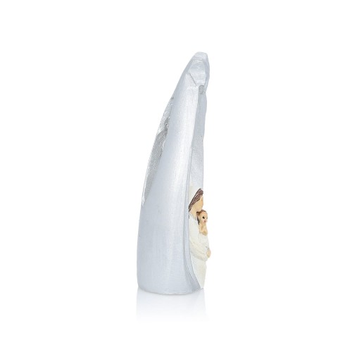 Szopka Classic 7 cm - mała scena w srebrzystej ramie - ujęcie 2