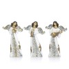 Aniołek muzykujący Decorato 11,5 cm - jasne szaty - widok główny