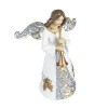 Aniołek muzykujący Decorato 11,5 cm - jasne szaty - ujęcie 11