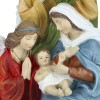 Święta Rodzina z klęczącym aniołem Decorato 30 cm - ujęcie 5
