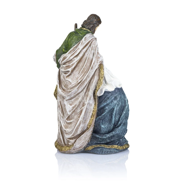 Figura Świętej Rodziny Decorato 33 cm - kolorowa - ujęcie 3