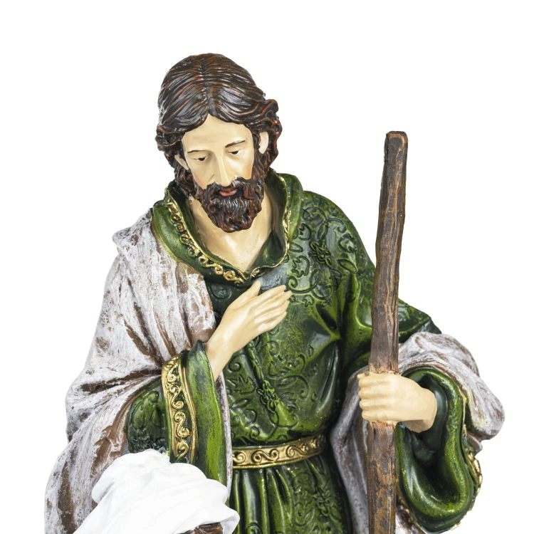 Figura Świętej Rodziny Decorato 33 cm - kolorowa - ujęcie 7