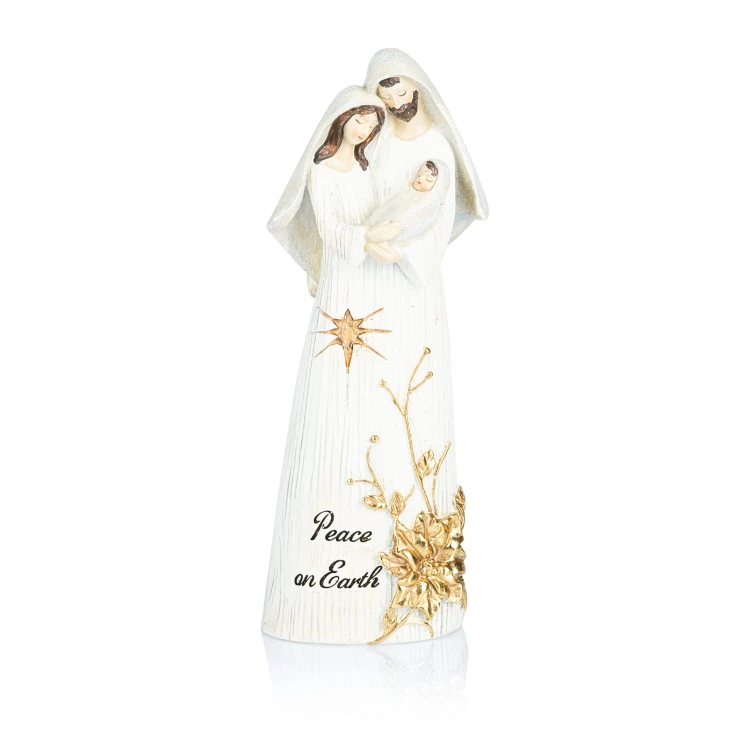Święta Rodzina Decorato 24 cm - jasna z napisem - widok główny