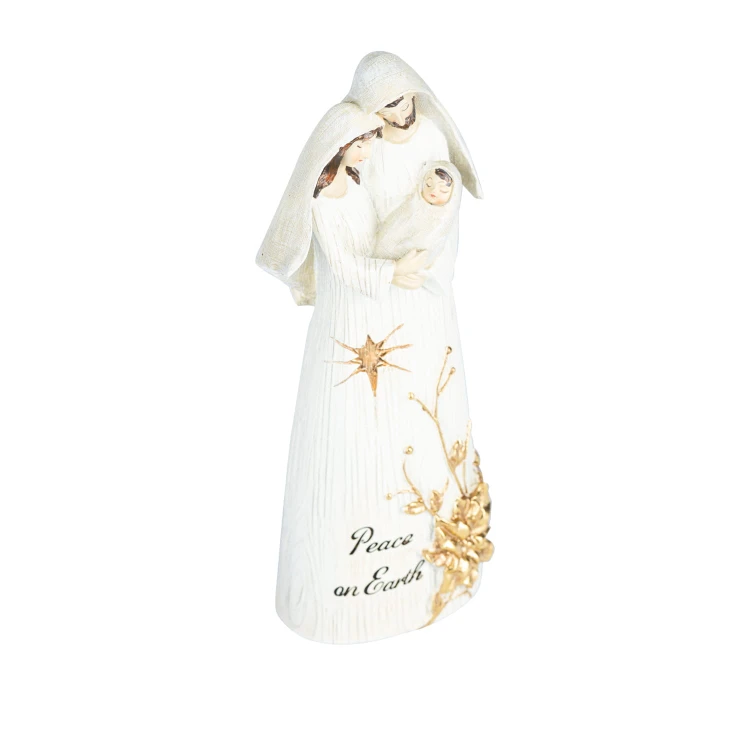 Święta Rodzina Decorato 24 cm - jasna z napisem - ujęcie 5
