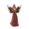 Anioł Decorato 24 cm - serce lub gwiazda - wzór serce