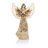 Anioł Decorato 20 cm - gwiazda, serce lub dziecko - wzór serce