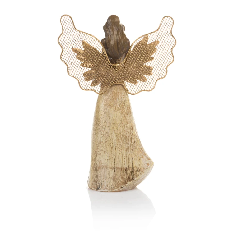 Anioł Decorato 20 cm - gwiazda, serce lub dziecko - ujęcie 3