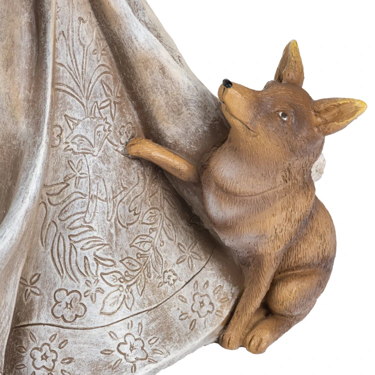 Anioł z lisem Decorato - leśna dekoracja - ujęcie 4