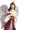 Anioł ze zwierzęciem - zawieszka Decorato - ujęcie 6