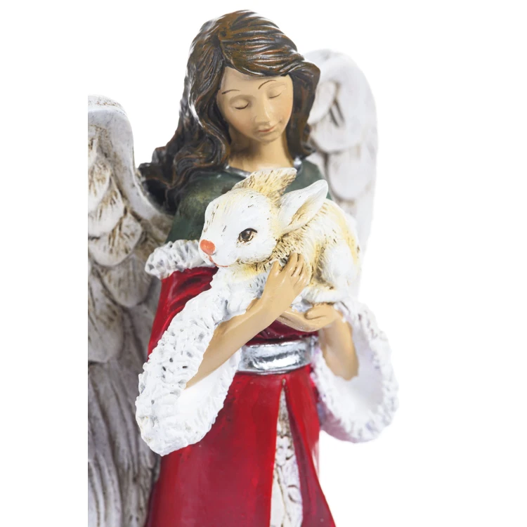 Anioł z gołębiem lub zającem Decorato - ujęcie 7