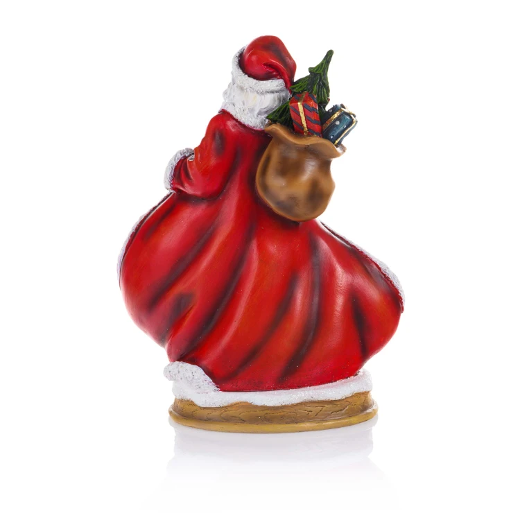 Mikołaj z sową i zimowym lasem Decorato - ujęcie 2