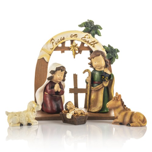 Szopka Decorato 17 cm - Peace on Earth - widok główny