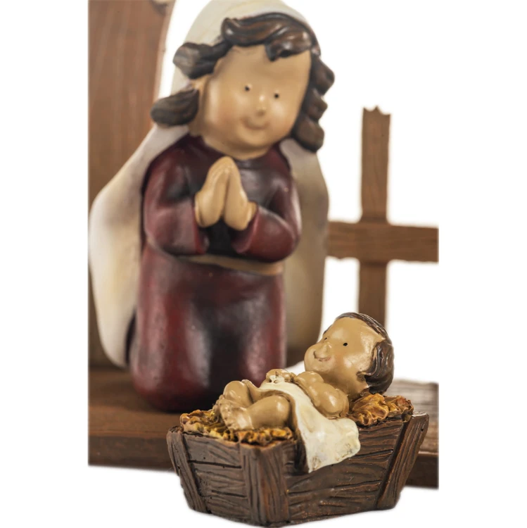 Szopka Decorato 17 cm - Peace on Earth - ujęcie 3