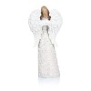Biały anioł Decorato 23 cm - wybór motywu - ujęcie 4